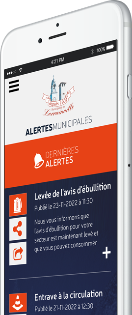 Alertes - Municipalité de Lorrainville